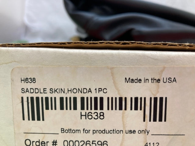Saddle Skins H638 Replacement seat cover New Genuine