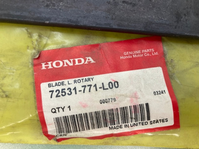 Honda 72531-771-L00 Lawn Mower Blade New Genuine