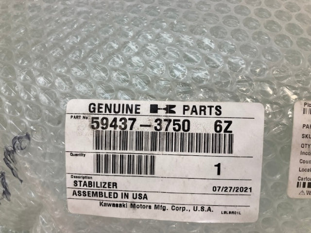 Kawasaki 59437-3750 Stabilizer New Genuine