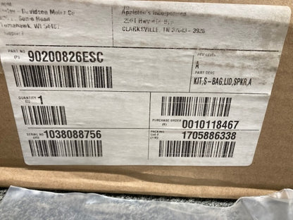 Harley-Davidson 90200826ESC RH Saddlebag Speaker Lid New Genuine