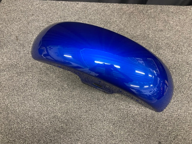 Harley-Davidson 58900591EYV Chopped Front Fender Kit Billiard Blue New Genuine