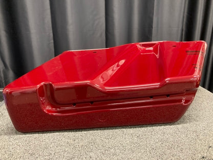 Harley-Davidson 90201991EOW LH Saddlebag Bottom Stiletto Red New Genuine
