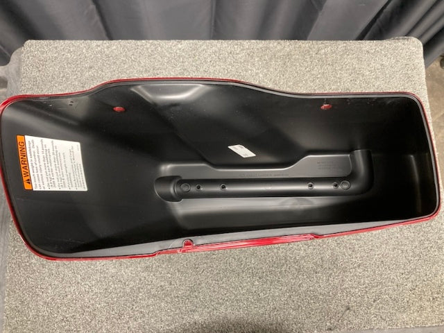 Harley-Davidson 90201991EOW LH Saddlebag Bottom Stiletto Red New Genuine