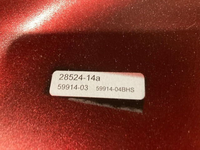 Harley-Davidson 59914-04BHS FXST/I Rear Fender Sierra Red New Genuine