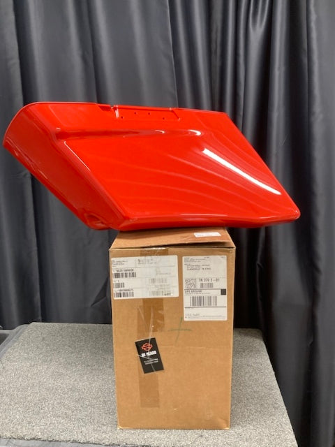 Harley-Davidson 90201609EOE Stretched Saddlebag Bottom Performance Orange New Genuine