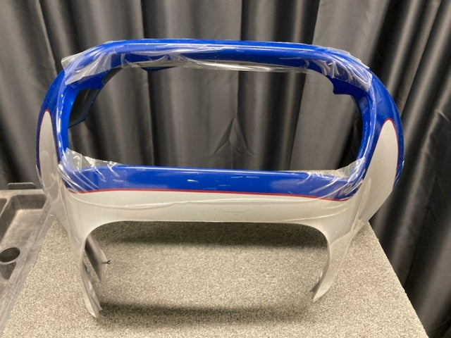 Harley-Davidson 57001423EXK Front Fairing Blue & Silver w/ Pinstripe New Genuine