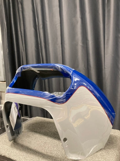 Harley-Davidson 57001423EXK Front Fairing Blue & Silver w/ Pinstripe New Genuine
