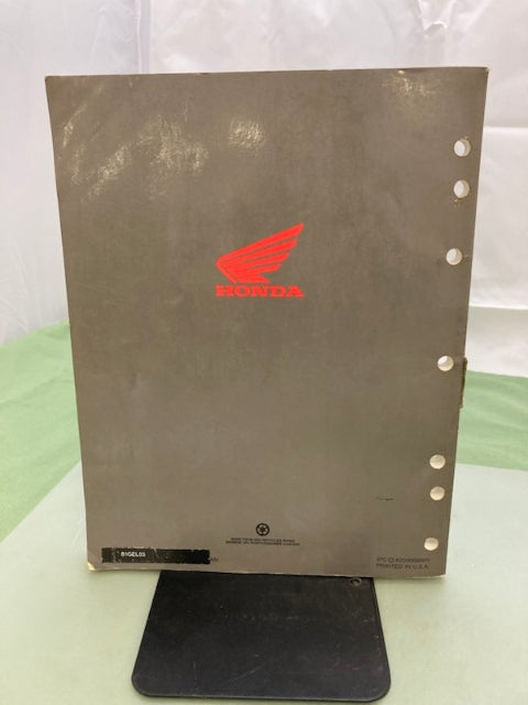 Honda 61GEL03 XR50R Service Manual '00-'03 Genuine
