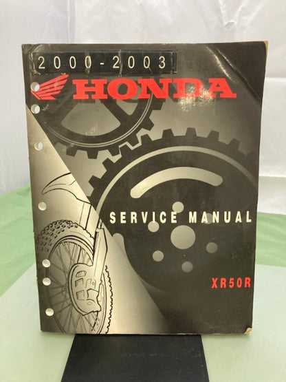 Honda 61GEL03 XR50R Service Manual '00-'03 Genuine