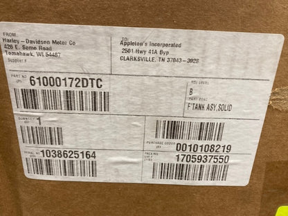 Harley-Davidson 61000172DTC Fuel Tank Morocco Gold Pear New Genuine