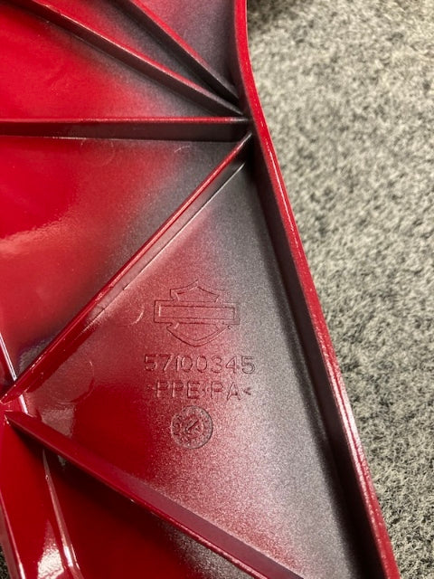 Harley-Davidson 57100364ENX LH Side Fairing Assy Billiard Red New Genuine