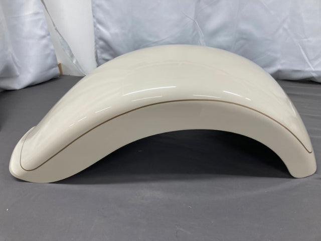 Harley-Davidson 59501013EWW Trilogy RH Fender White Sand Pearl New Genuine