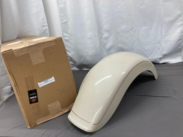 Harley-Davidson 59501013EWW Trilogy RH Fender White Sand Pearl New Genuine