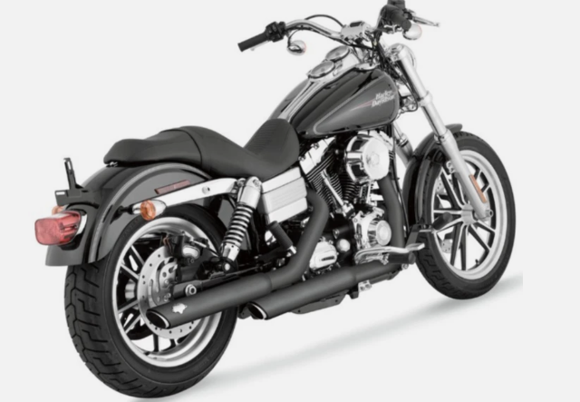 Vance and Hines 1801-0405 3" Slip-On Exhaust for HD Dyna '91-'16 New Genuine