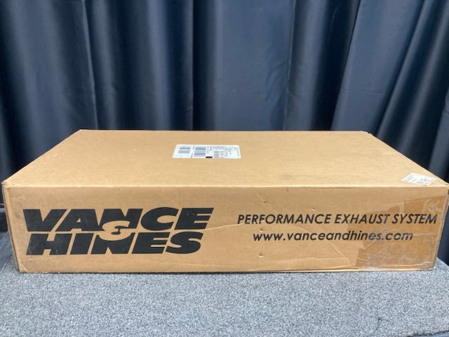 Vance and Hines 1801-0385 Black Staggered 3" Twin Slash Slip-Ons New Genuine