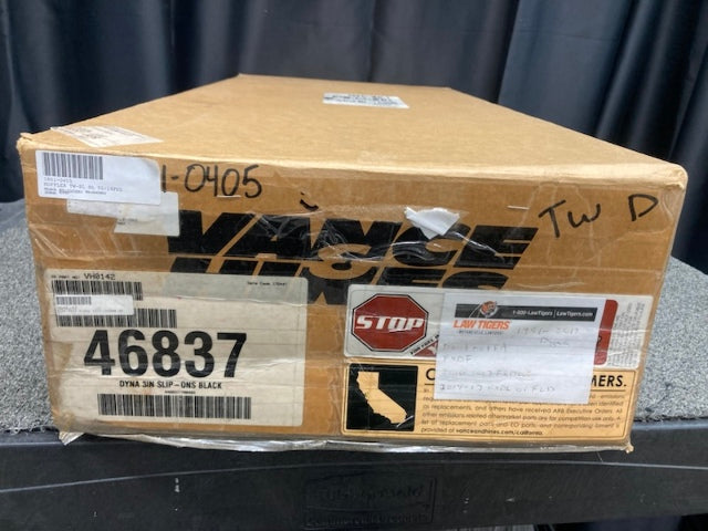 Vance and Hines 1801-0385 Black Staggered 3" Twin Slash Slip-Ons New Genuine