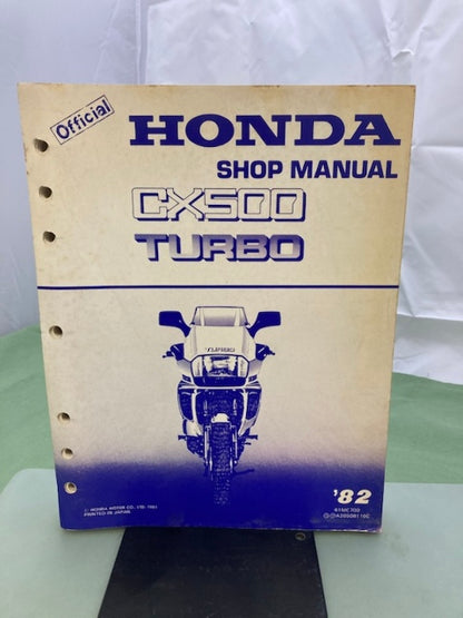 Honda 61MC700 CX500 Turbo Shop Manual '82 Genuine