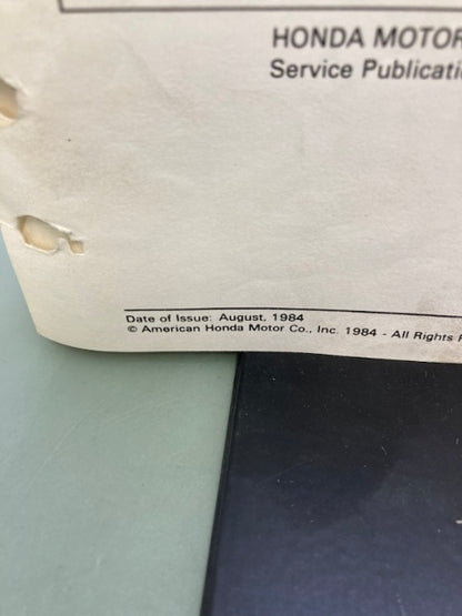 Honda 61MB004 VF700S VF700C VF750S VF750C Shop Manual '82-'85 Genuine