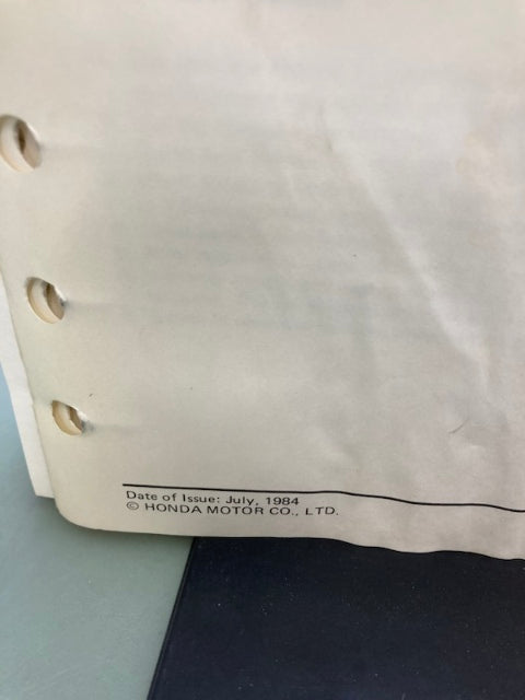 Honda 61MJ801 V30 Magna VF500C Shop Manual '84-'85 Genuine