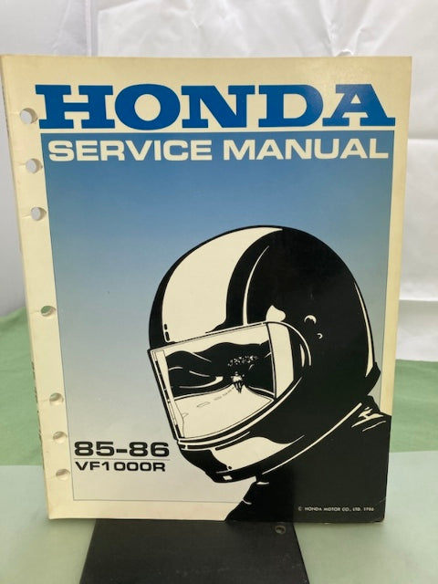 Honda 61MJ401 VF1000R Service Manual '85-'86 Genuine
