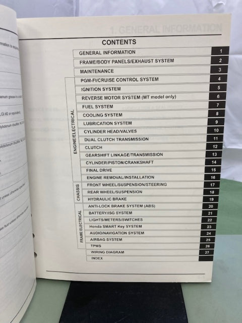 Honda 61MKC00 GL1800/D/DA GL1800B/BD Gold Wing Tour Service Manual '18 Genuine