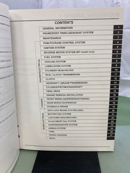 Honda 61MKC00 GL1800/D/DA GL1800B/BD Gold Wing Tour Service Manual '18 Genuine