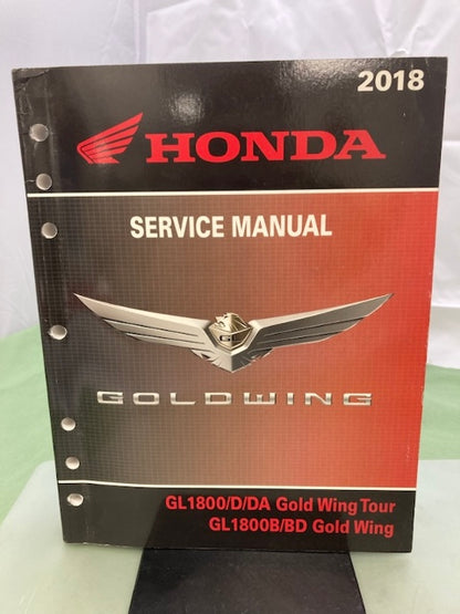 Honda 61MKC00 GL1800/D/DA GL1800B/BD Gold Wing Tour Service Manual '18 Genuine