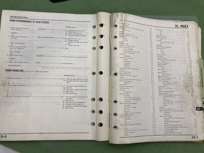 Honda 61HA802 TRX 250 Fourtrax 250 Service Manual '85-'87 Genuine