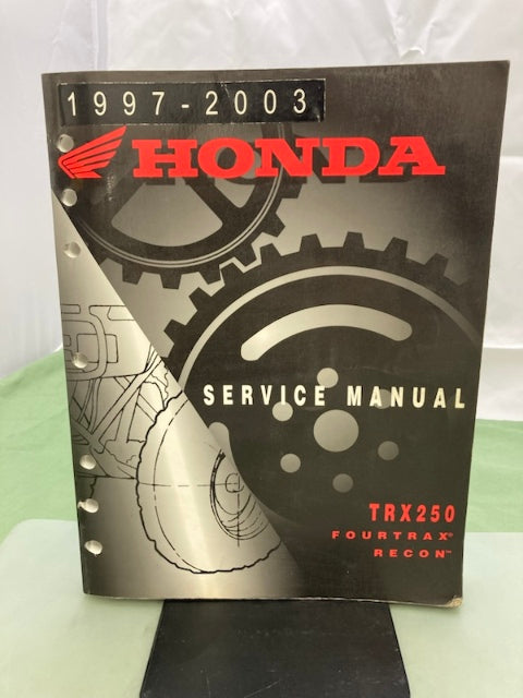 Honda 61HM806 TRX250 Fourtrax Recon Service Manual '97-'03 Genuine