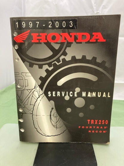 Honda 61HM806 TRX250 Fourtrax Recon Service Manual '97-'03 Genuine