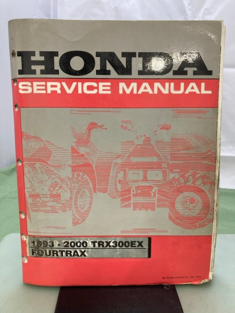 Honda 61HM307 TRX300EX Fourtrax Service Manual '93-'00 Genuine