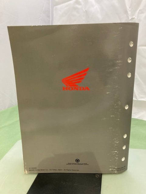 Honda 61HM360 TRX300EX Fourtrax Service Manual '07-'09 Genuine