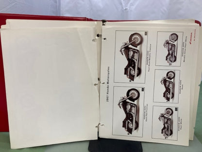 Honda Redbook 2006 Binder With Spec Sheets Genuine