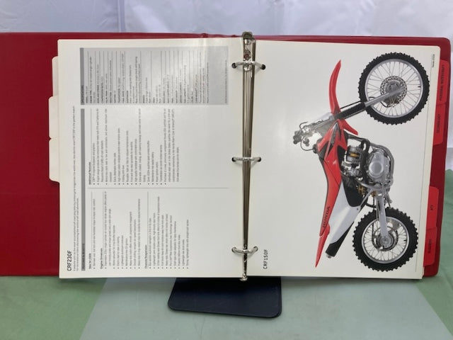 Honda Redbook 2008 Binder With Spec Sheets Genuine