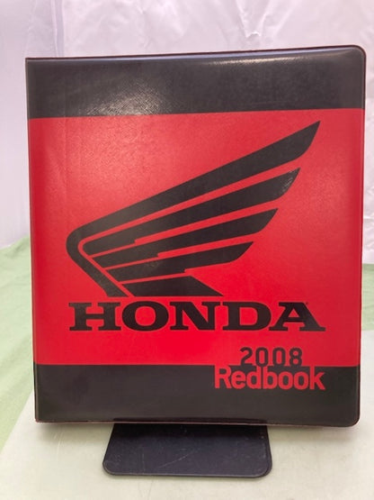 Honda Redbook 2008 Binder With Spec Sheets Genuine