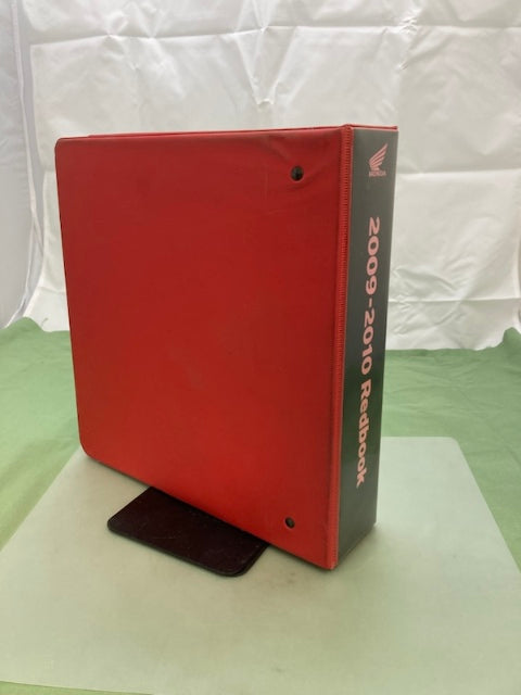 Honda Redbook 2009 2010 Binder With Spec Sheets Genuine