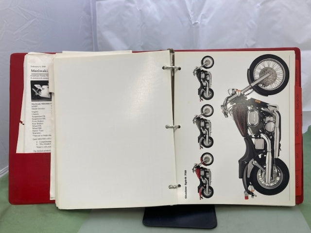 Honda Redbook 2007 Binder With Spec Sheets Genuine