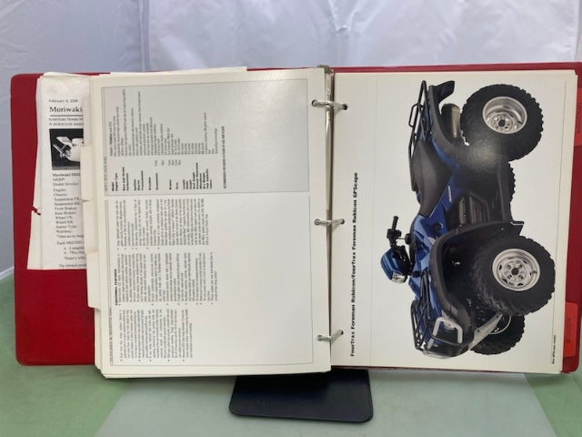 Honda Redbook 2007 Binder With Spec Sheets Genuine