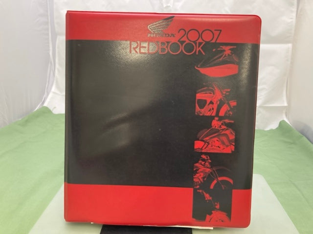 Honda Redbook 2007 Binder With Spec Sheets Genuine