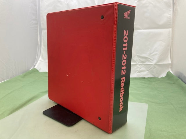 Honda Redbook 2011 2012 Binder With Spec Sheets Genuine
