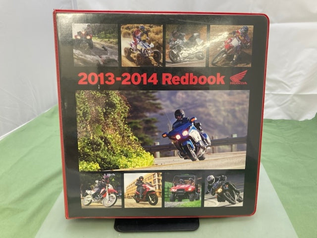 Honda Redbook 2013 2014 Binder With Spec Sheets Genuine