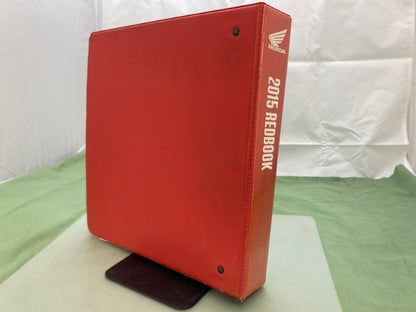 Honda Redbook 2015 Binder With Spec Sheets Genuine