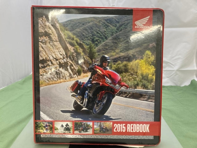 Honda Redbook 2015 Binder With Spec Sheets Genuine