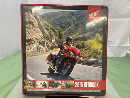 Honda Redbook 2015 Binder With Spec Sheets Genuine