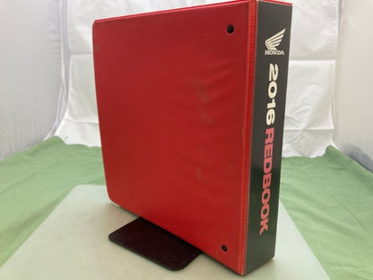 Honda Redbook 2016 Binder With Spec Sheets Genuine