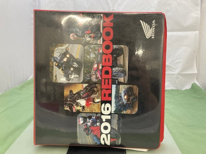 Honda Redbook 2016 Binder With Spec Sheets Genuine