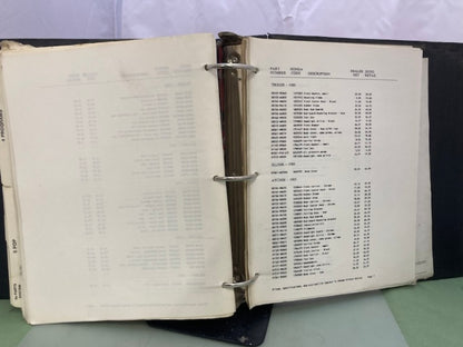 Honda Hondaline Motorcycle Accessories Apparel Parts Catalog Binder 1990 Genuine