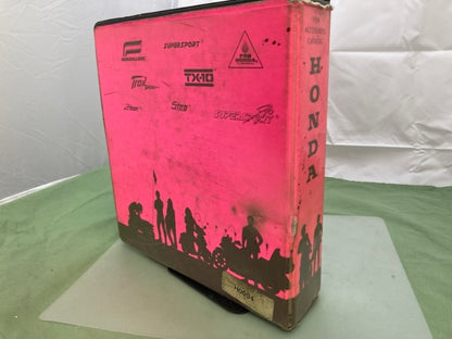 Honda Hondaline Motorcycle Accessories Apparel Parts Catalog Binder 1990 Genuine