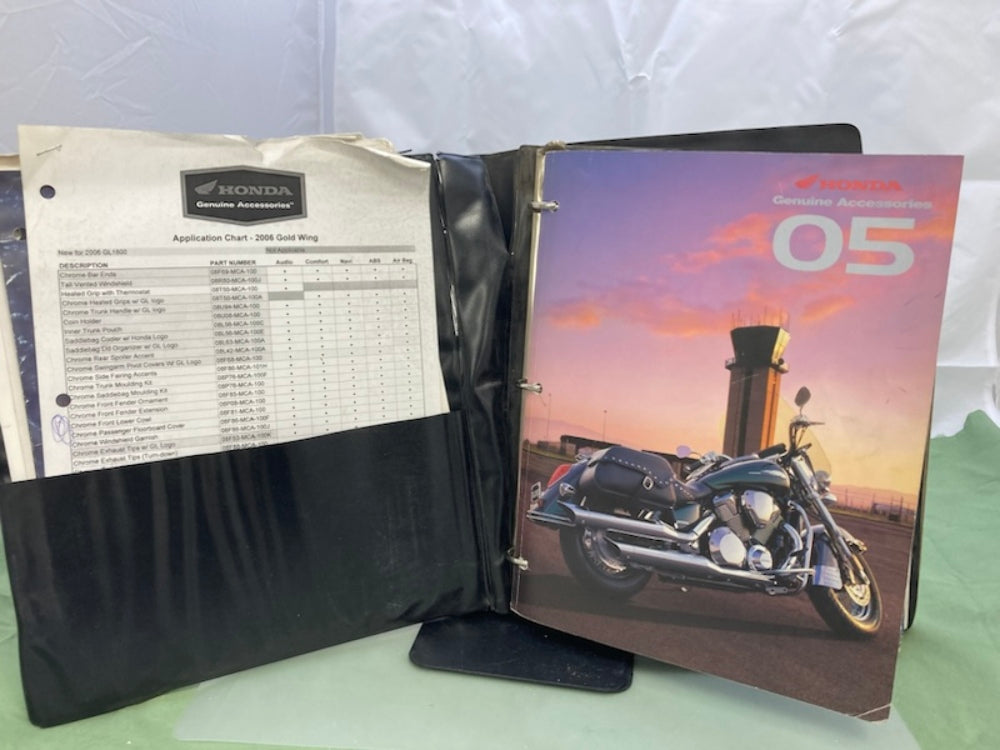 Honda Accessories Catalog 2005 2006 Binder With Spec Sheets Genuine