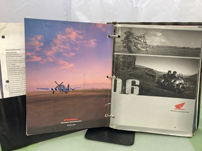 Honda Accessories Catalog 2005 2006 Binder With Spec Sheets Genuine